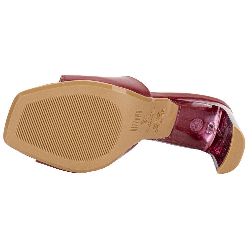TAMANCO FEMININO SALTO GROSSO VIZZANO 6457413 Vinho 4