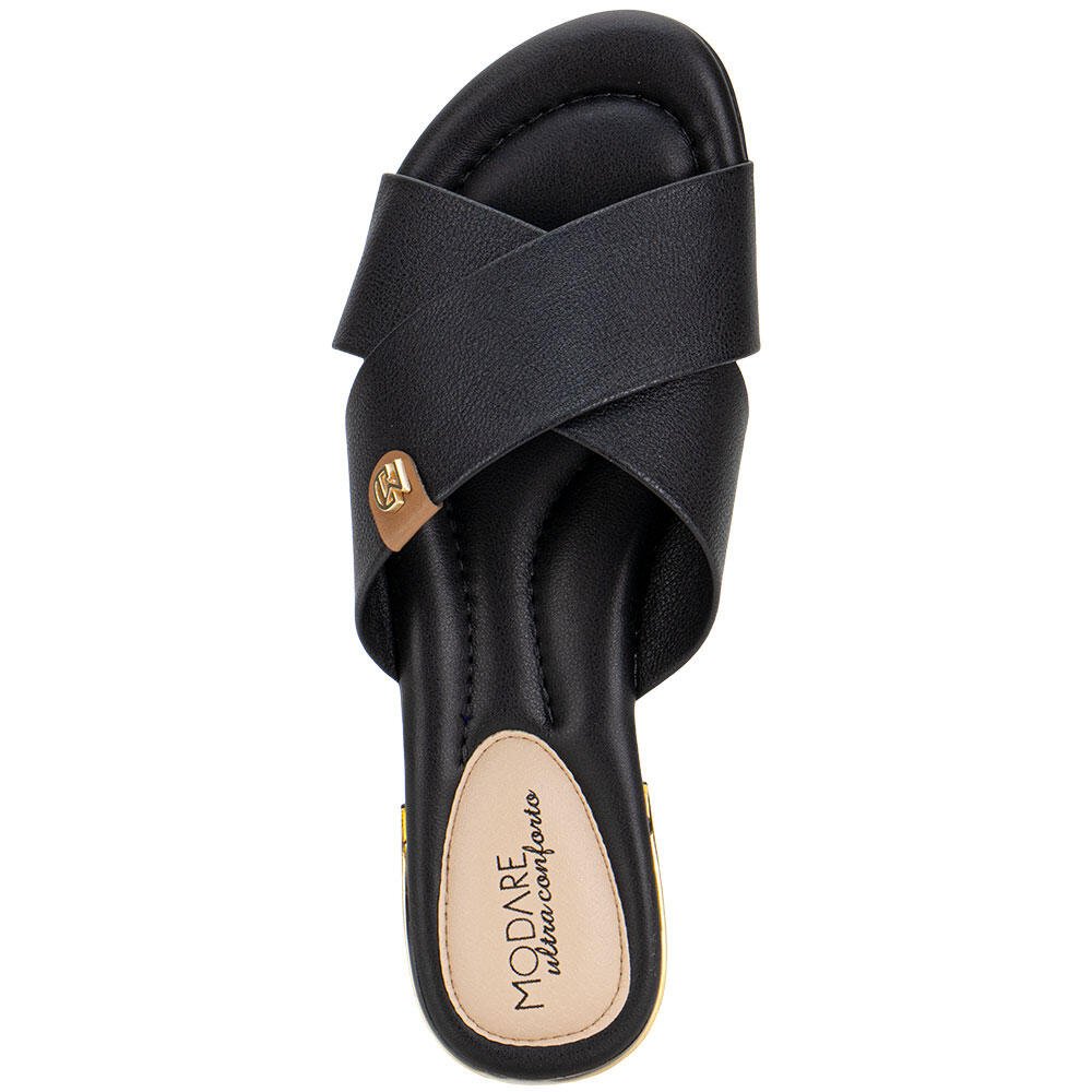 TAMANCO FEMININO FLAT MODARE 7217100 Preto 5
