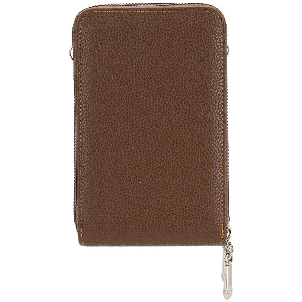 BOLSA FEMININA TRANSVERSAL H.E FR40 Marrom 4