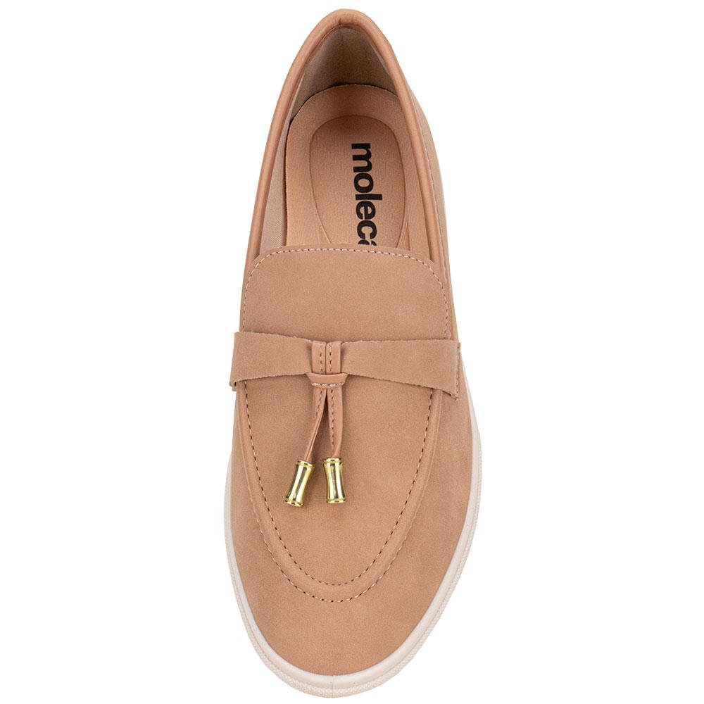 MOCASSIM FEMININO MOLECA 5819102 Salmão 4