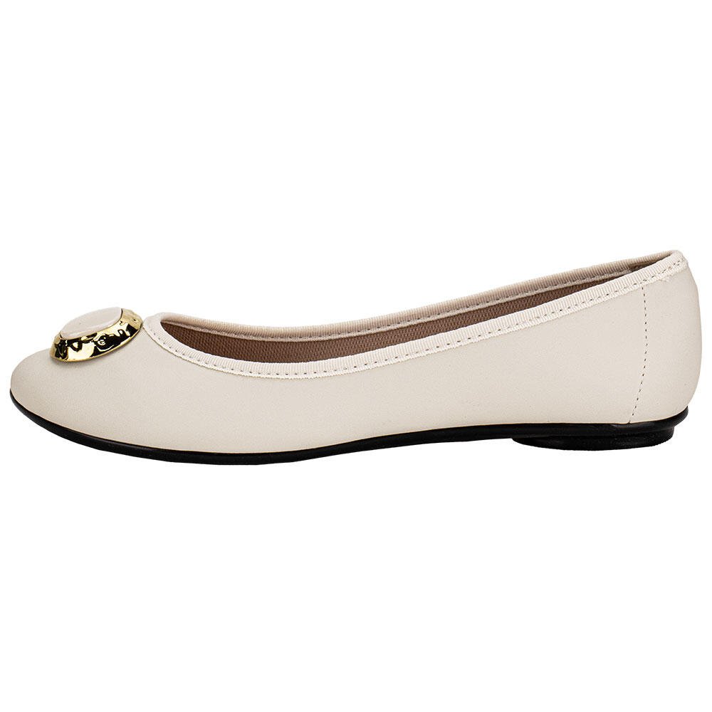 SAPATILHA FEMININA FLAT MOLECA 5726147 Branco 2