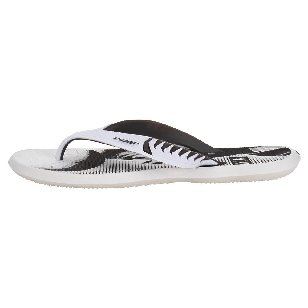 CHINELO MASCULINO R1 PRIME R10 RIDER 12559 Branco/Cinza 3