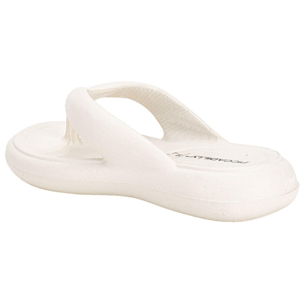 CHINELO FEMININO MARSHMALLOW PICCADILLY 248001 Branco 3