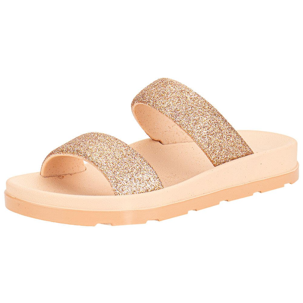 CHINELO INFANTIL SLIDE BESTIE GRENDENE KIDS 19207 Dourado 2