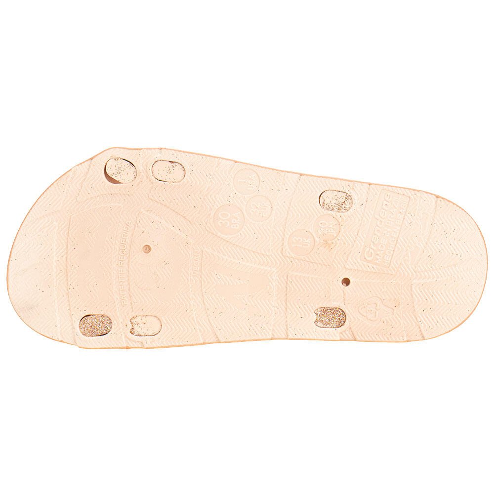 CHINELO INFANTIL SLIDE BESTIE GRENDENE KIDS 19207 Dourado 5