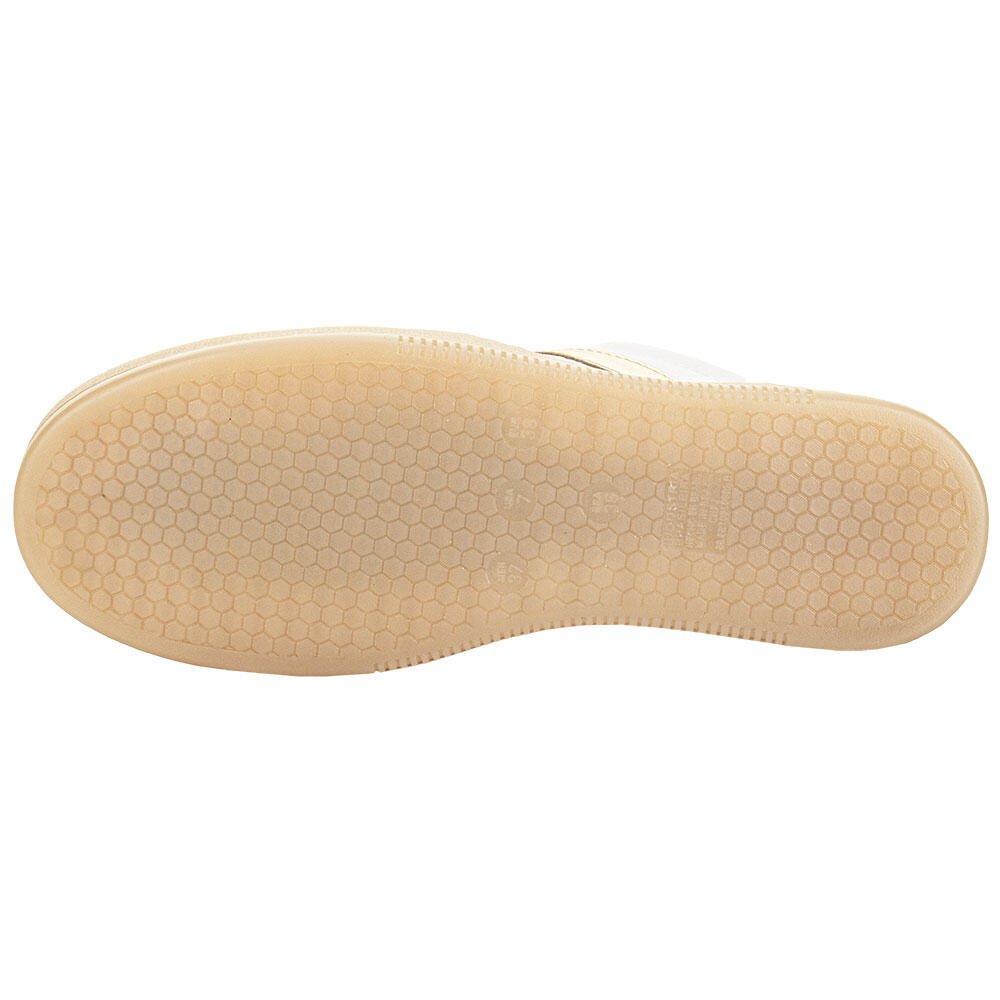 TÊNIS FEMININO CASUAL VIA MARTE 213012 Branco/Dourado 4