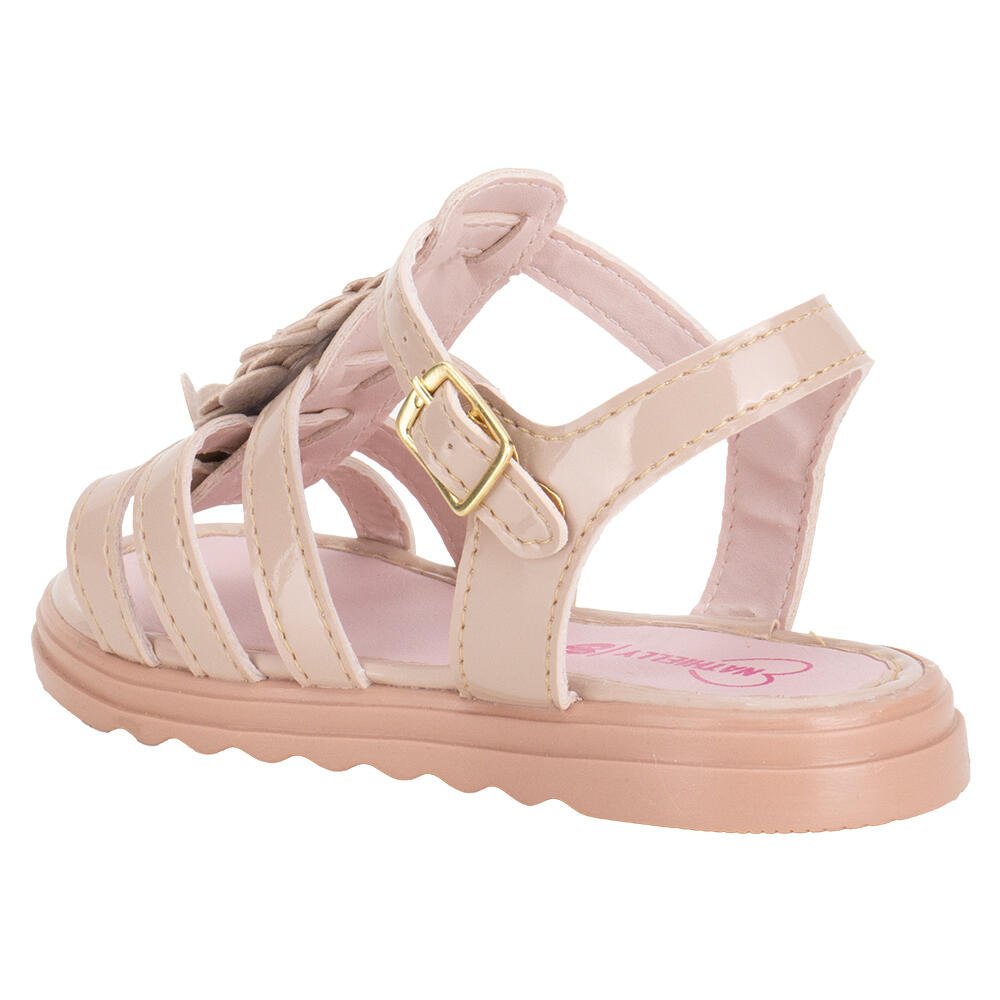 SANDÁLIA INFANTIL BABY NATHIELLY 0040251 Bege 3