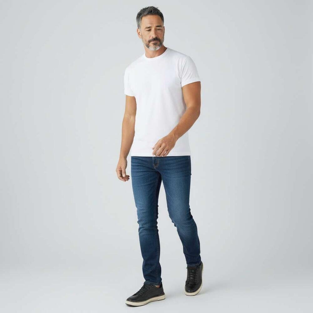 SAPATÊNIS MASCULINO FOSTER DEMOCRATA 640201 Preto 2