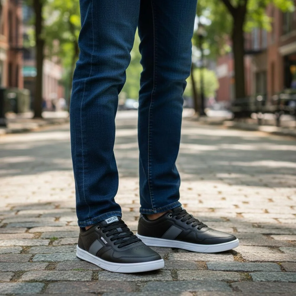 TÊNIS MASCULINO WC 163 TORRANCE WEST COAST 313049 Preto/Cinza 2