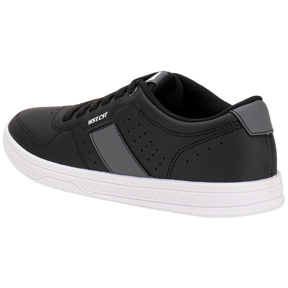 TÊNIS MASCULINO WC 163 TORRANCE WEST COAST 313049 Preto/Cinza 3