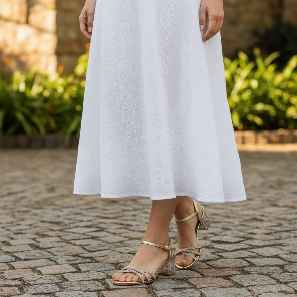 SANDÁLIA FEMININA SALTO GROSSO VIZZANO 6442112 Dourado 2