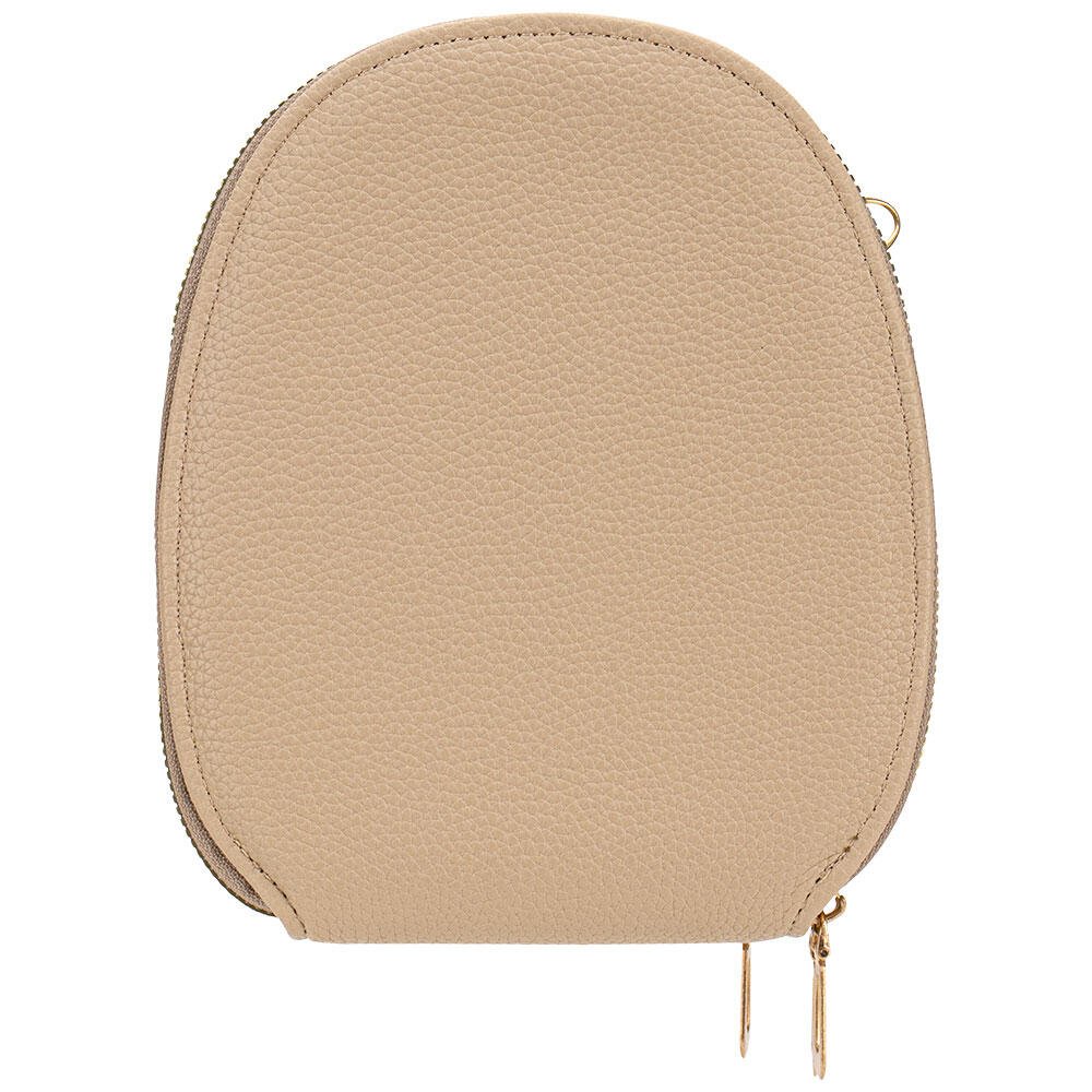 BOLSA FEMININA TRANSVERSAL H.E W09 Bege 4