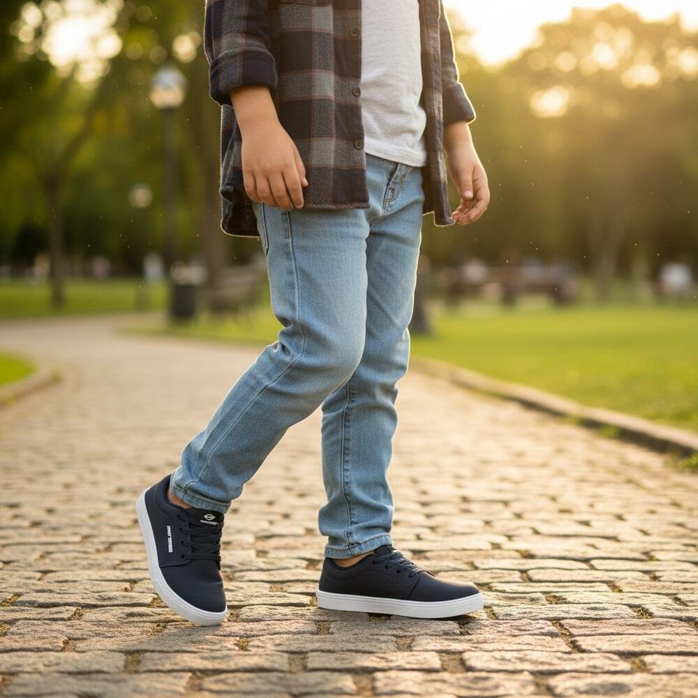 TÊNIS INFANTIL DOVER MORMAII 205002 Azul Marinho 2