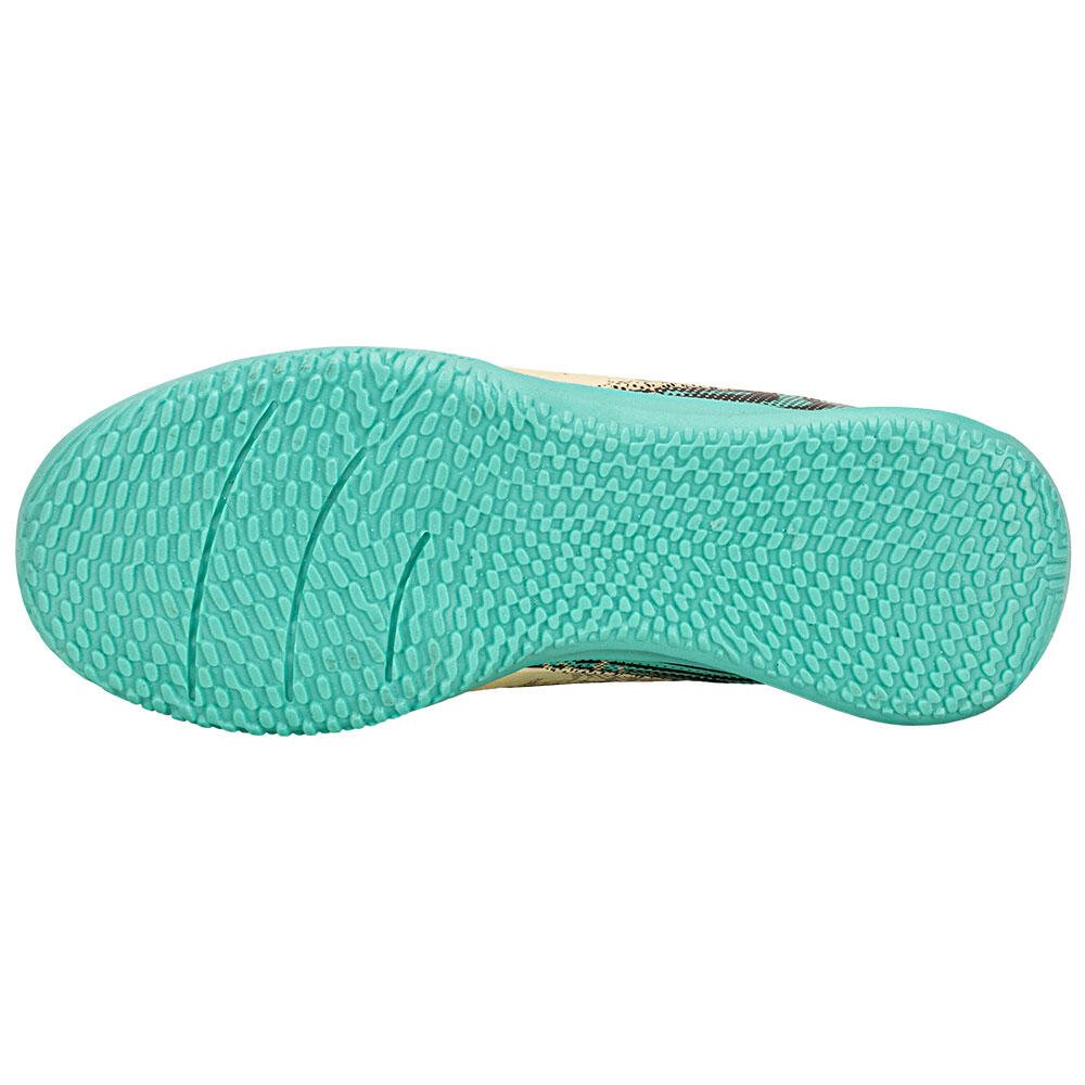 CHUTEIRA INFANTIL FUTSAL VELOX 6 OXN 421 Bege/Verde 4