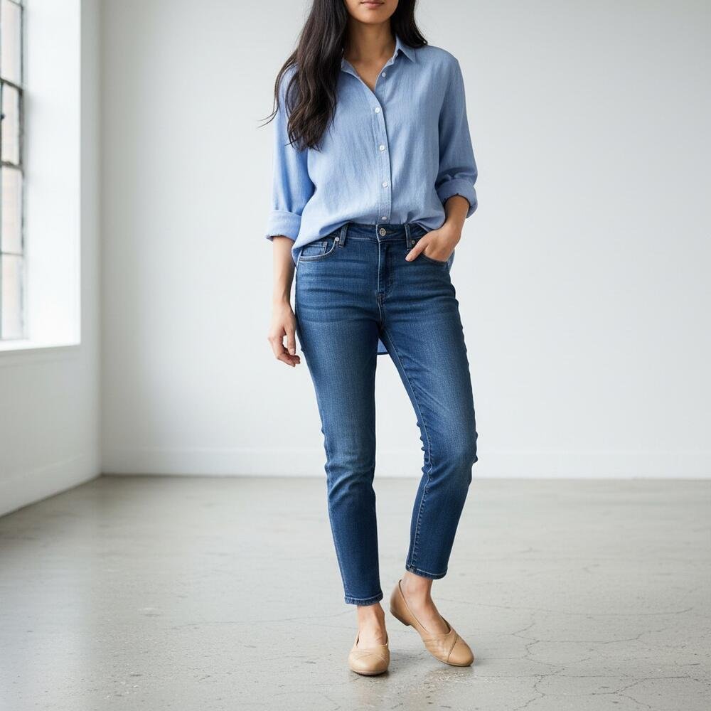 SAPATILHA FEMININA FLAT PICCADILLY 250265 Bege 2