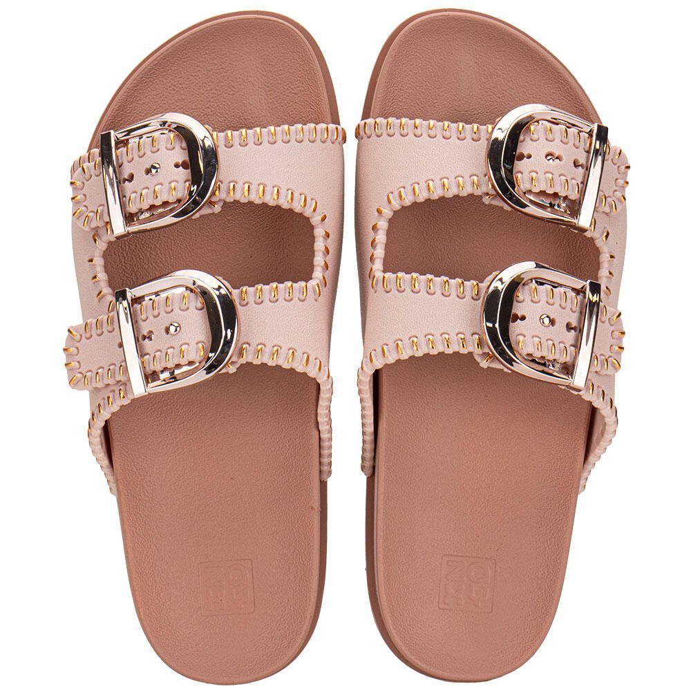 SANDÁLIA FEMININA CONFORTO FIRE ZAXY 19281 Rosa 4
