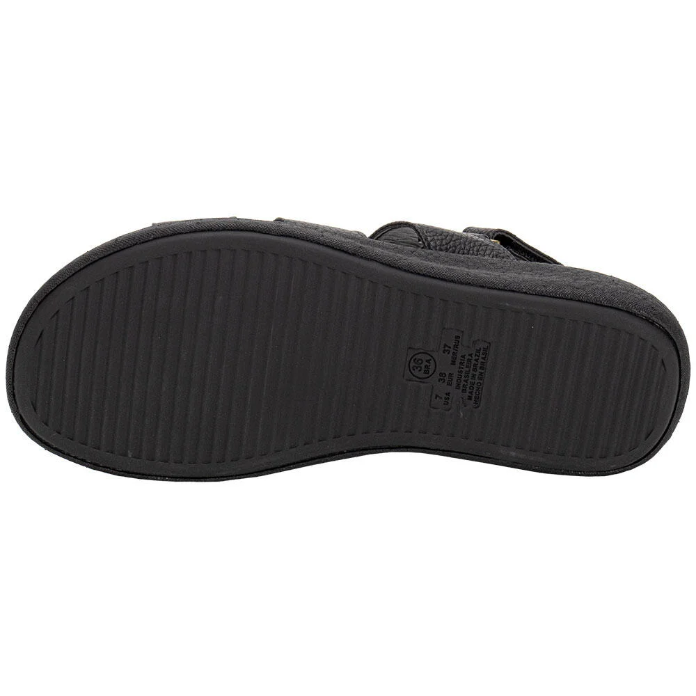 SANDÁLIA FEMININA FLAT MODARE 7206205 Preto 4
