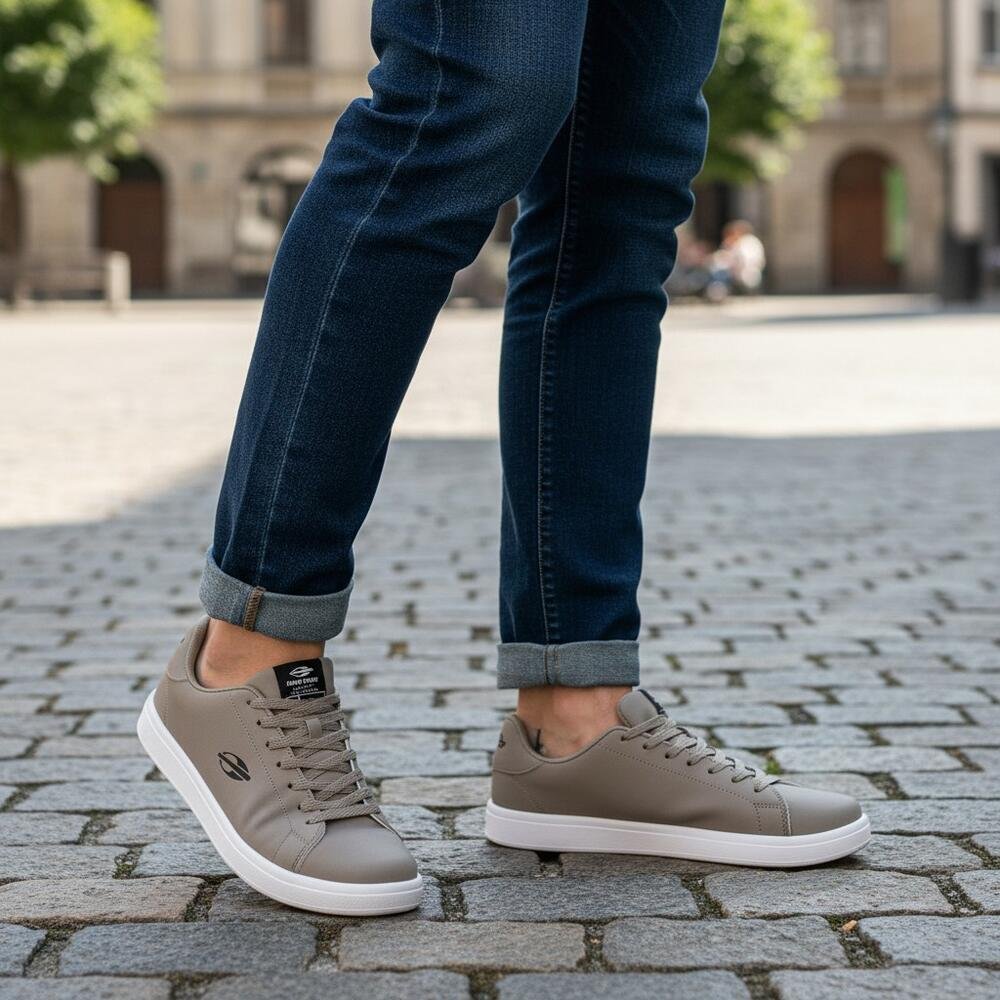 TÊNIS MASCULINO URBAN TITANIUM MORMAII 203390 Cinza 2