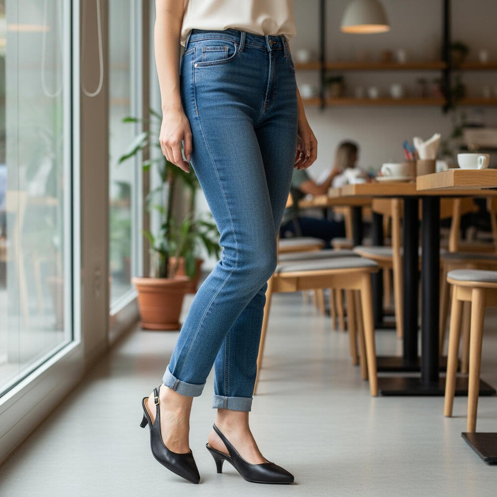 SAPATO FEMININO SALTO FINO BEIRA RIO 40761310 Preto 2