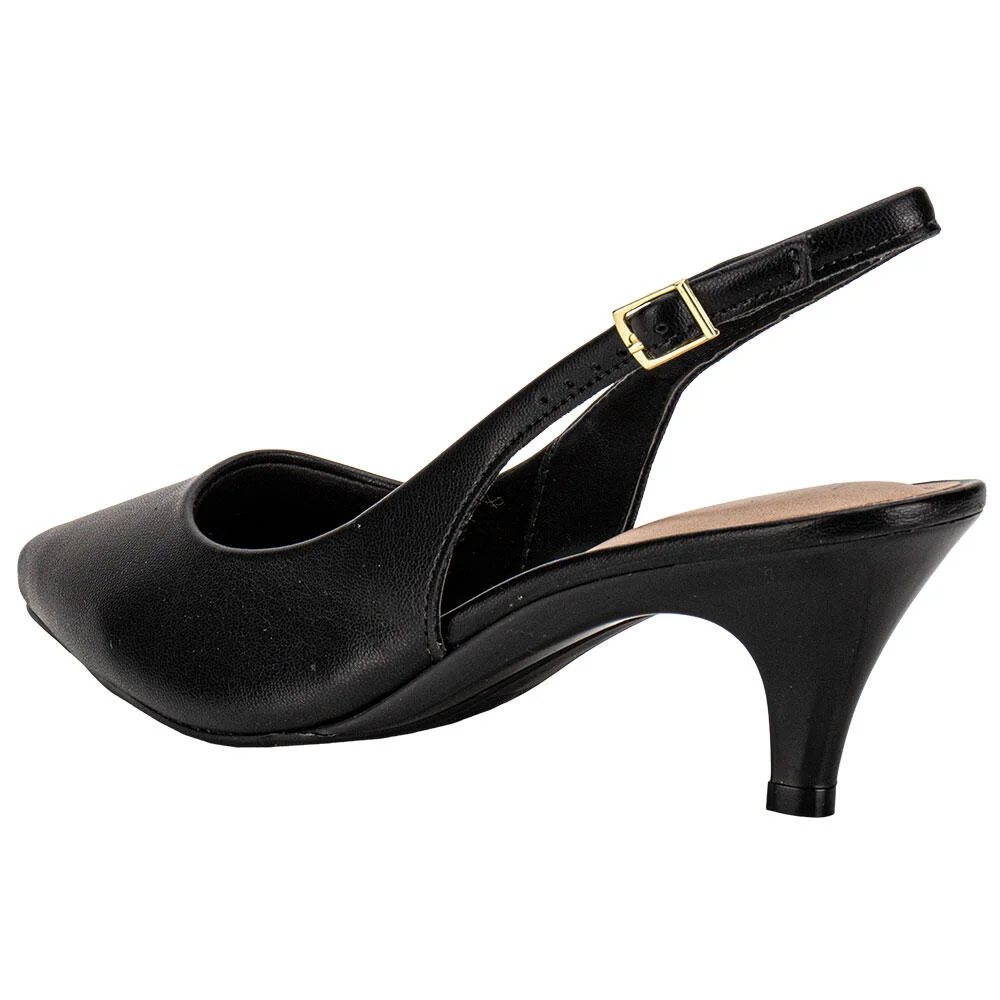SAPATO FEMININO SALTO FINO BEIRA RIO 40761310 Preto 3