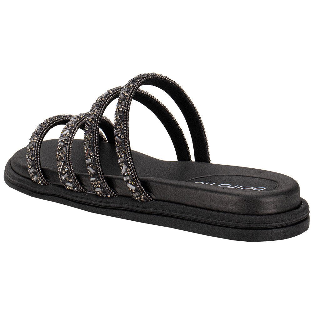 TAMANCO FEMININO FLAT BEIRA RIO 8488125 Preto 3