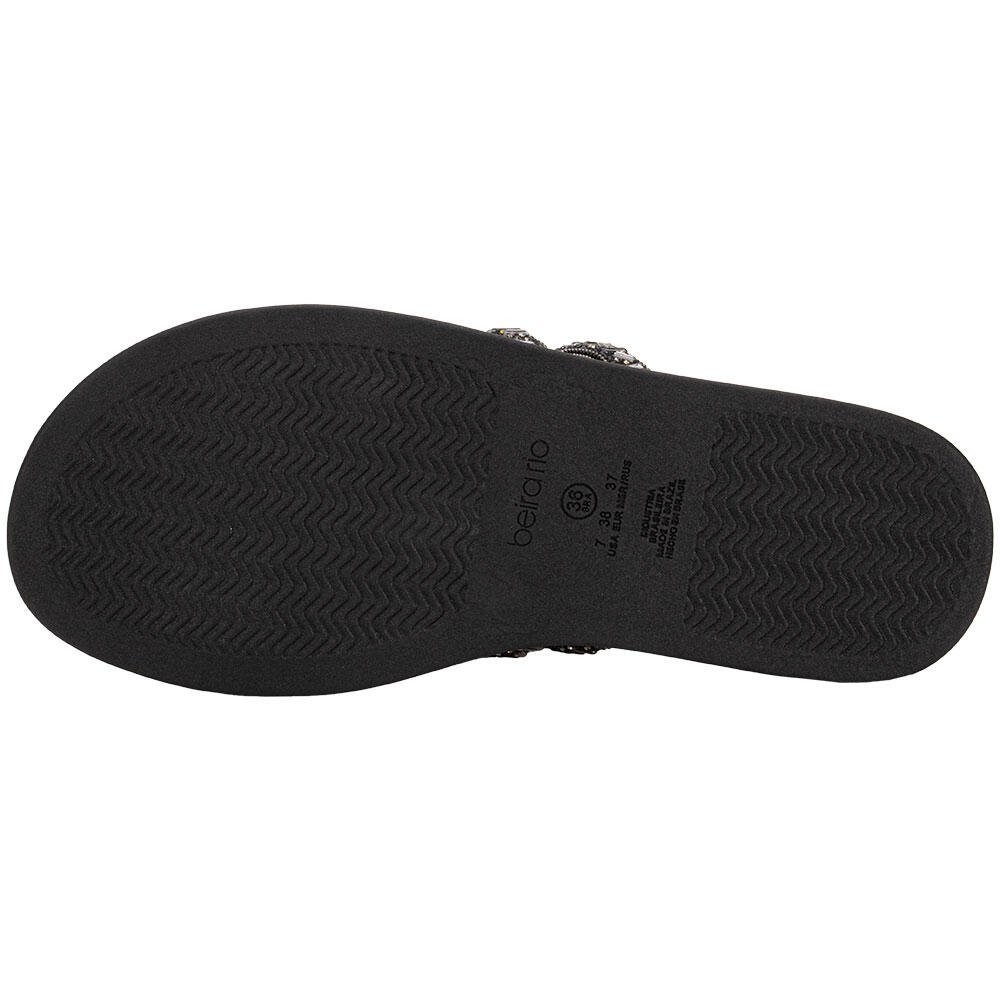 TAMANCO FEMININO FLAT BEIRA RIO 8488125 Preto 4