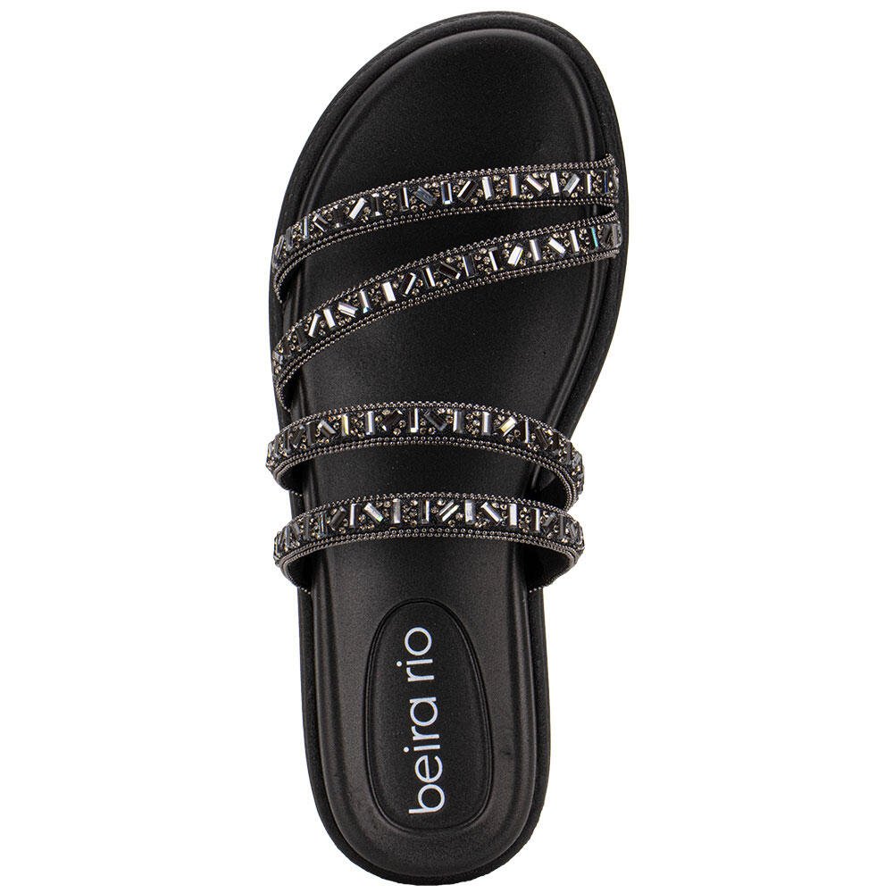 TAMANCO FEMININO FLAT BEIRA RIO 8488125 Preto 5