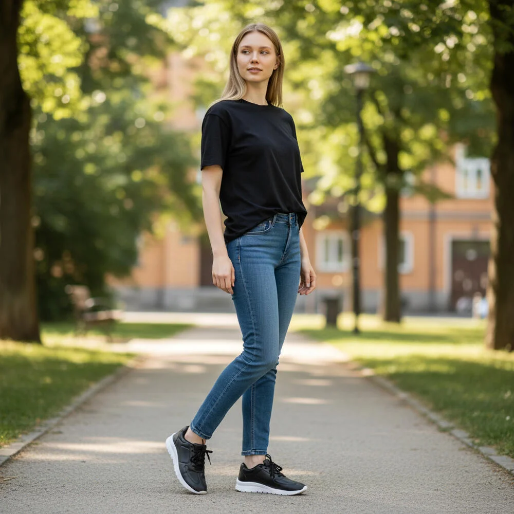 TÊNIS FEMININO CASUAL BEIRA RIO 4332107 Preto 2