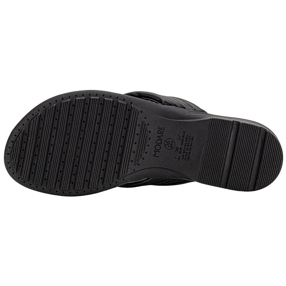 TAMANCO FEMININO FLAT MODARE 7053162 Preto 4