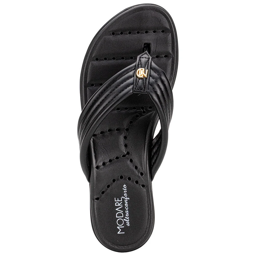 TAMANCO FEMININO FLAT MODARE 7053162 Preto 5