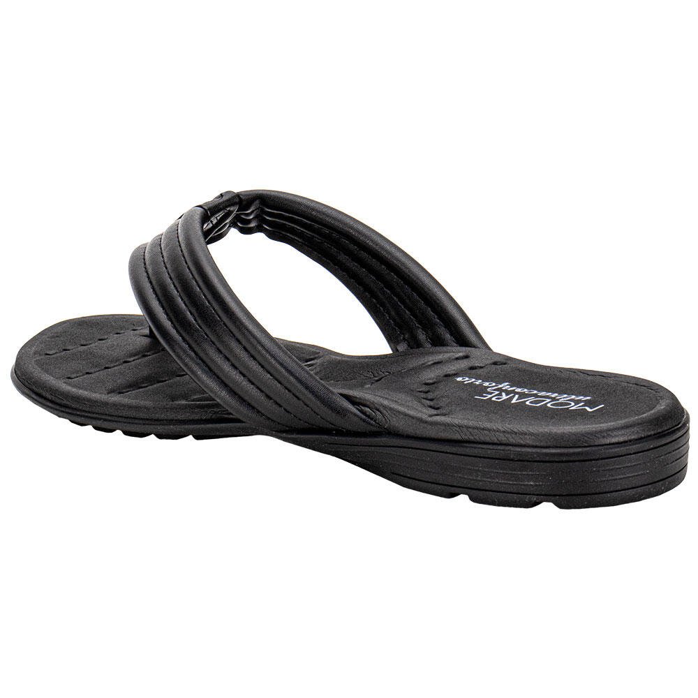 TAMANCO FEMININO FLAT MODARE 7053162 Preto 3
