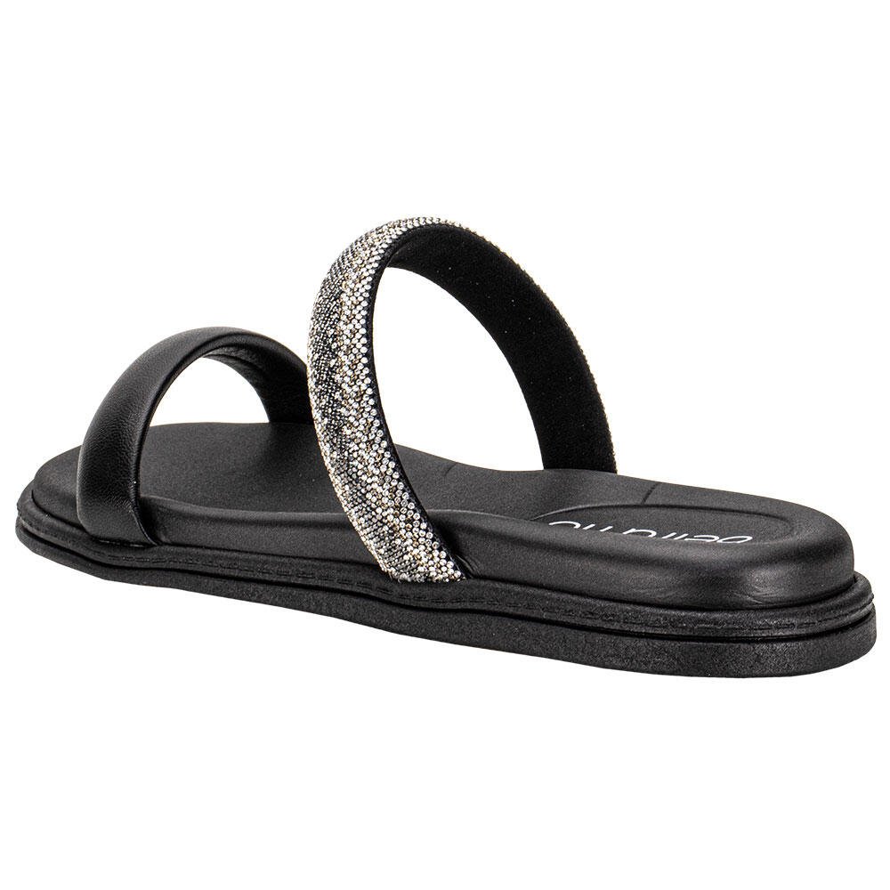 TAMANCO FEMININO FLAT BEIRA RIO 8488122 Preto 3