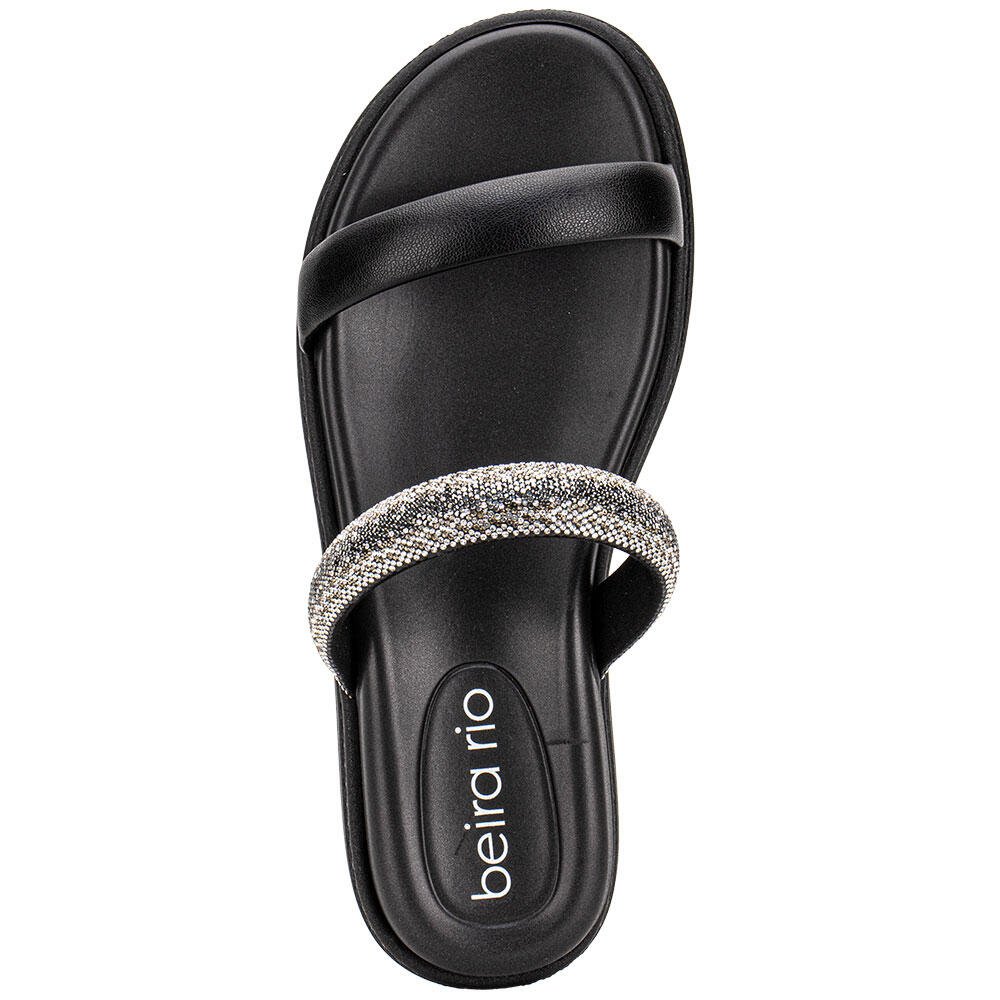TAMANCO FEMININO FLAT BEIRA RIO 8488122 Preto 5
