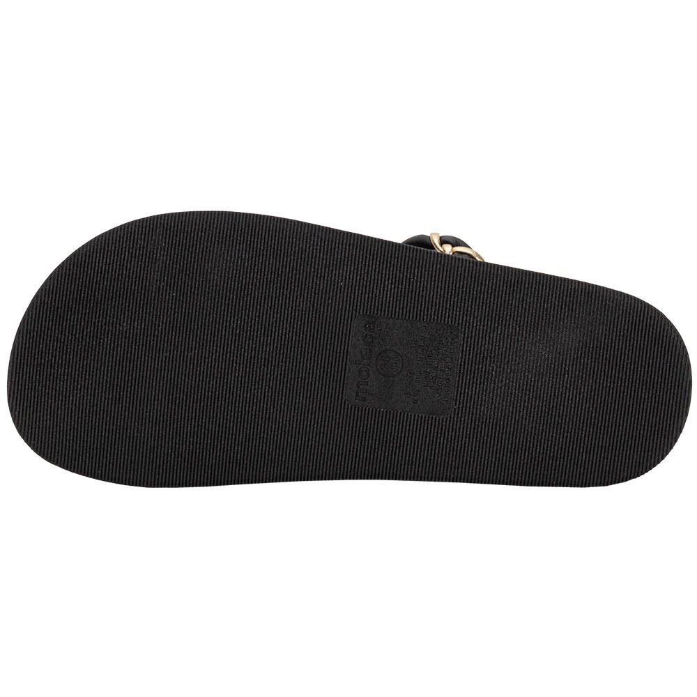 SANDÁLIA FEMININA FLAT MOLECA 5556110 Preto 4