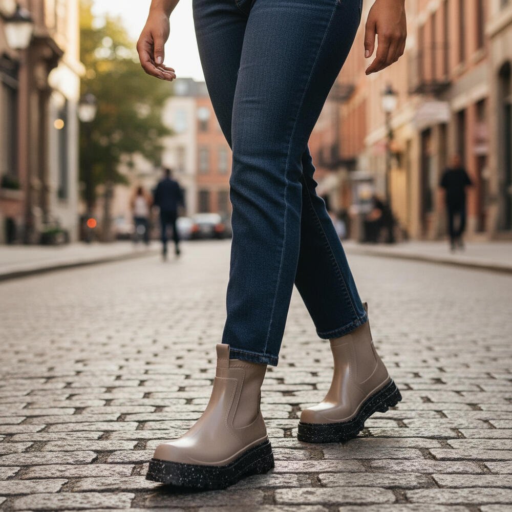 MELISSA DRIP BOOT 33871 Taupe 2