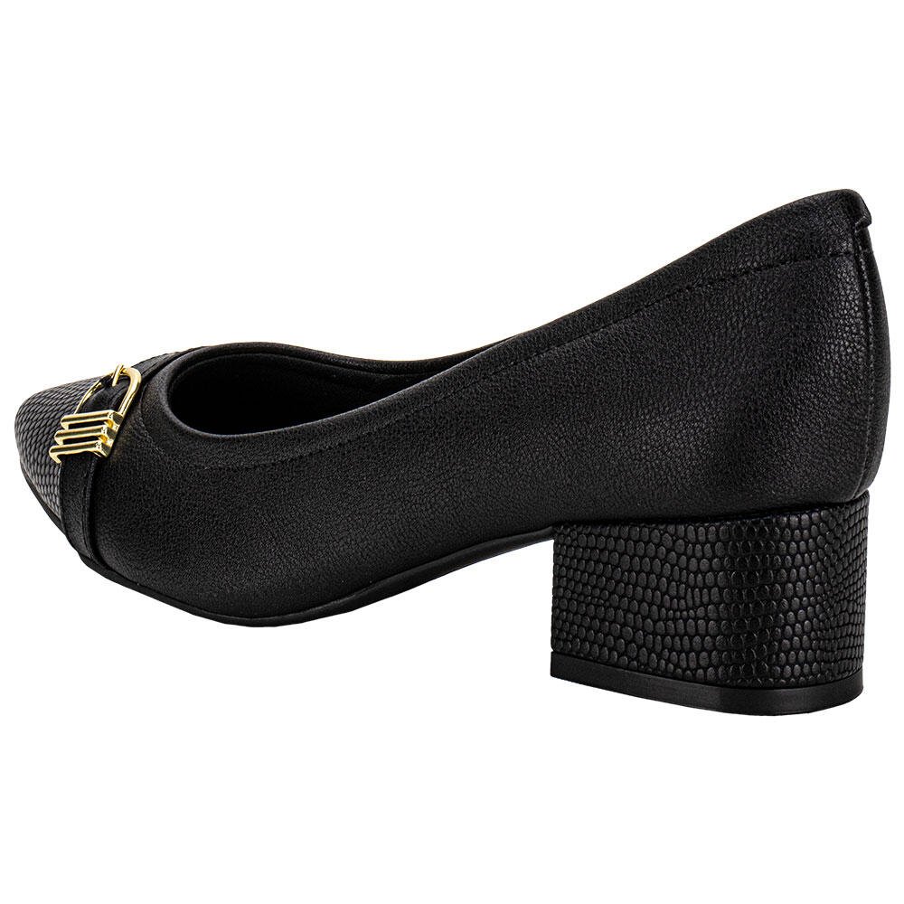 SAPATO FEMININO SALTO GROSSO MODARE 7340134 Preto 3