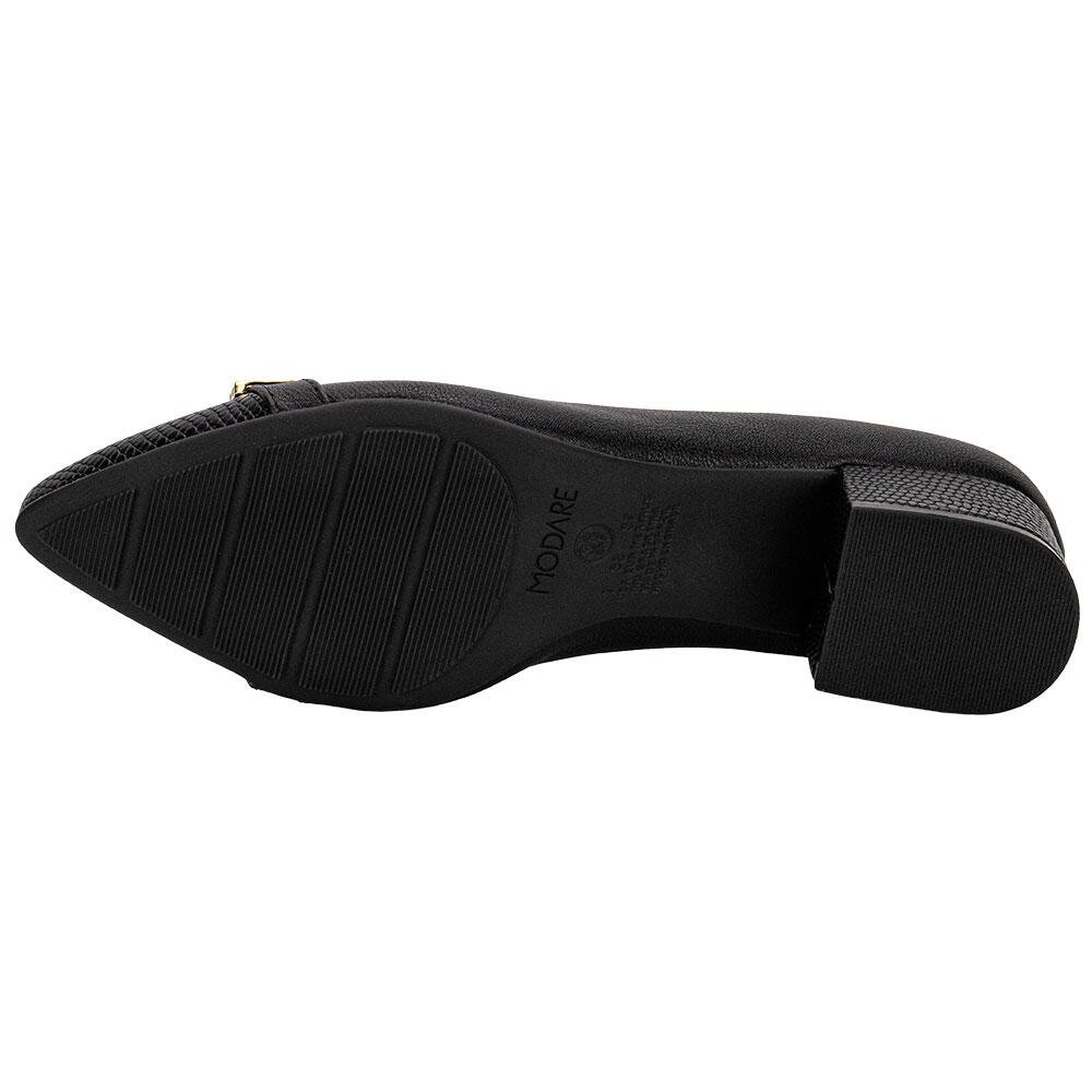 SAPATO FEMININO SALTO GROSSO MODARE 7340134 Preto 4