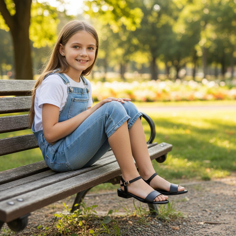 SANDÁLIA INFANTIL MOLEKINHA 2318100 Preto 2