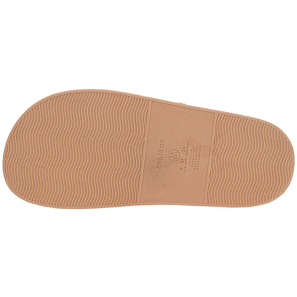 TAMANCO FEMININO FLAT MOLECA 5469135 Dourado/Prata 4