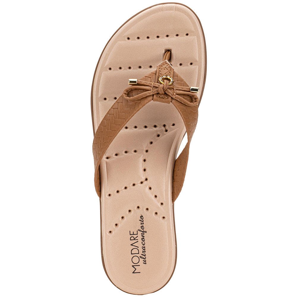 TAMANCO FEMININO FLAT MODARE 7053138 Marrom 5