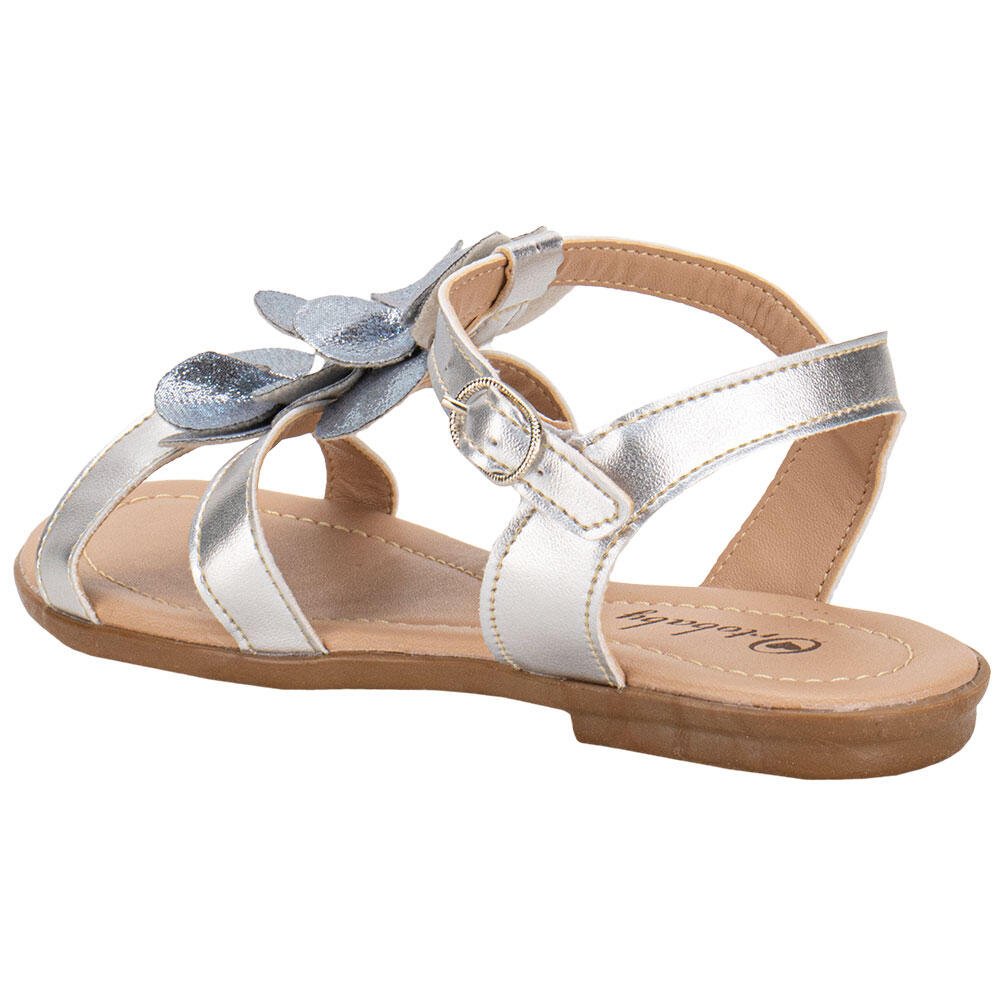 SANDÁLIA INFANTIL ORTOBABY 20042 Prata 3