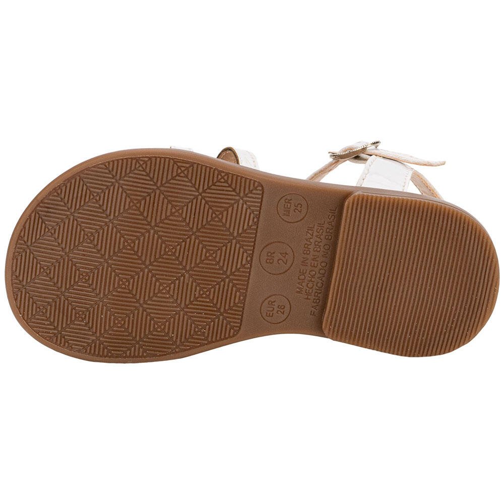 SANDÁLIA INFANTIL ORTOBABY 19113 Branco 4