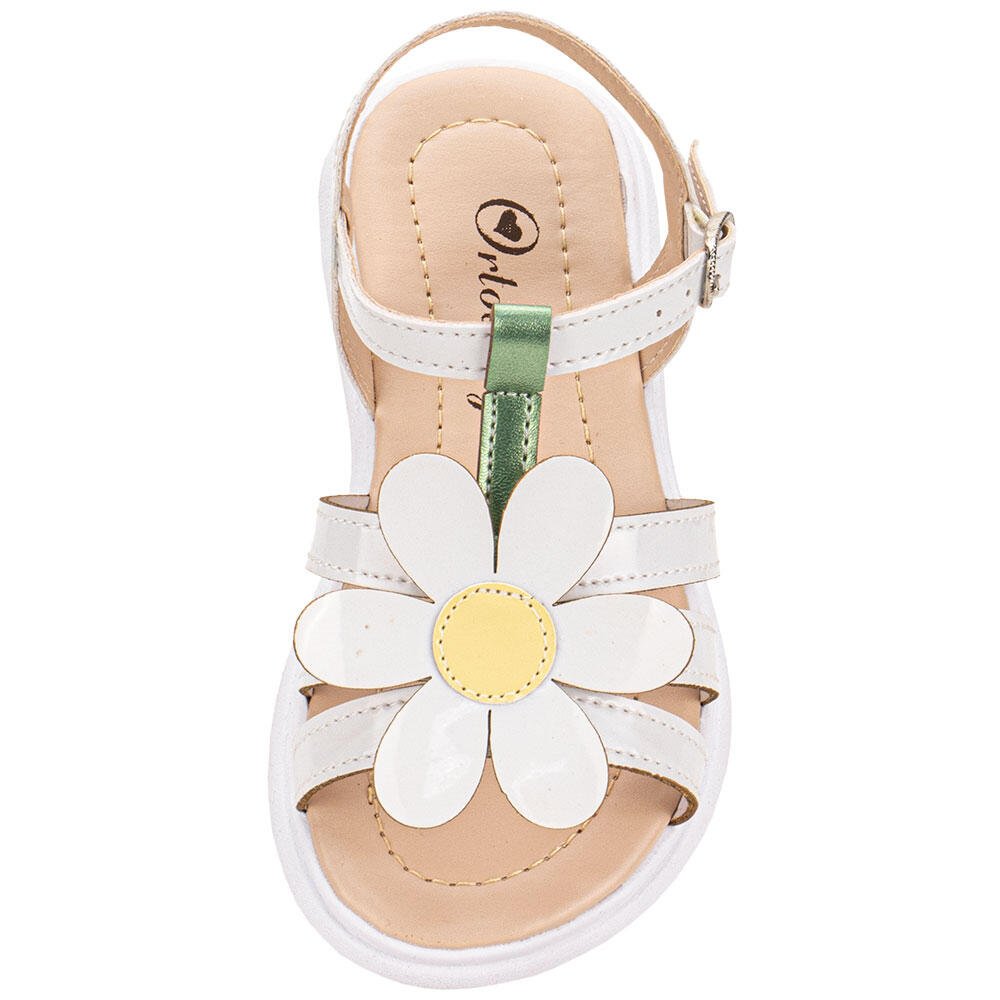 SANDÁLIA INFANTIL ORTOBABY 4234 Branco 5