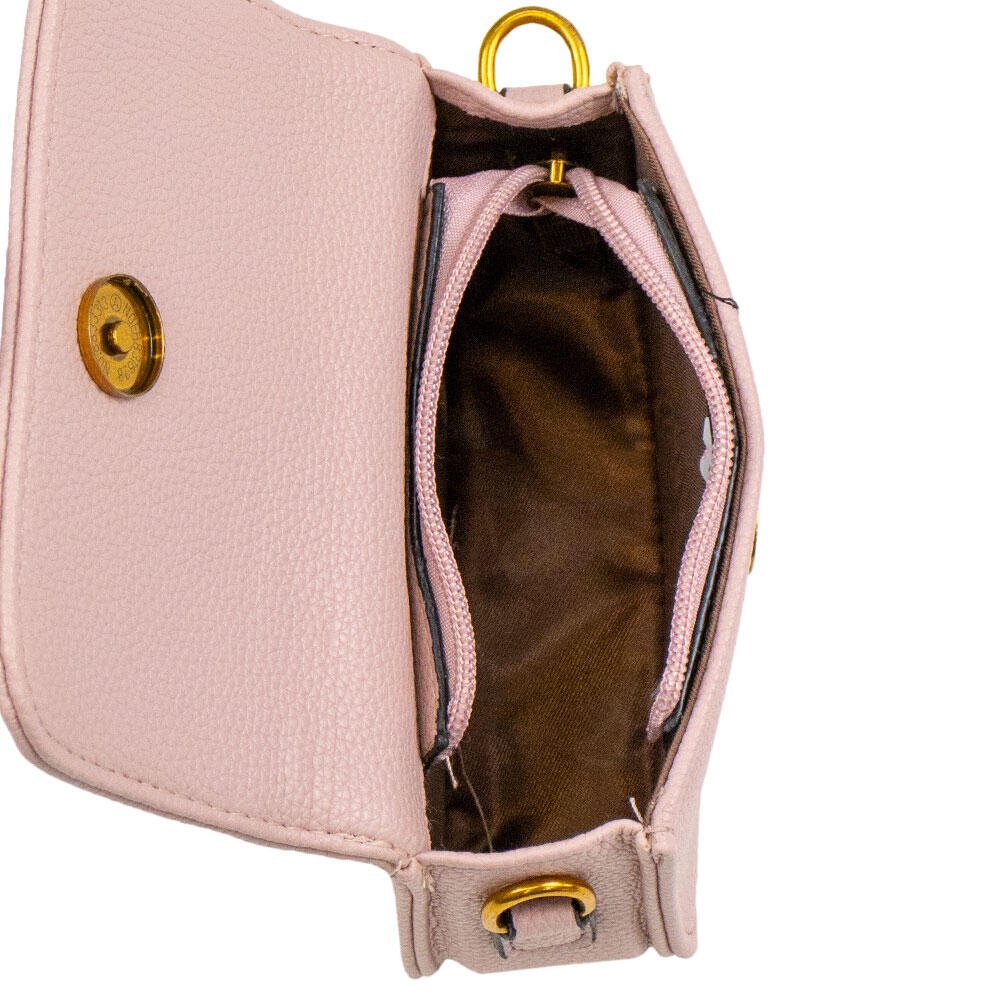 BOLSA FEMININA PEQUENA H.E SX-6037 Marrom 5