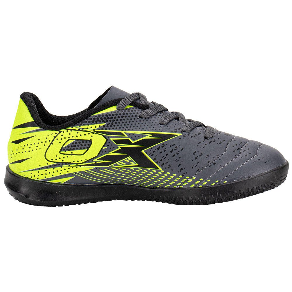 CHUTEIRA INFANTIL FUTSAL DYNAMIC 4 OXN 386 Cinza/Verde 5