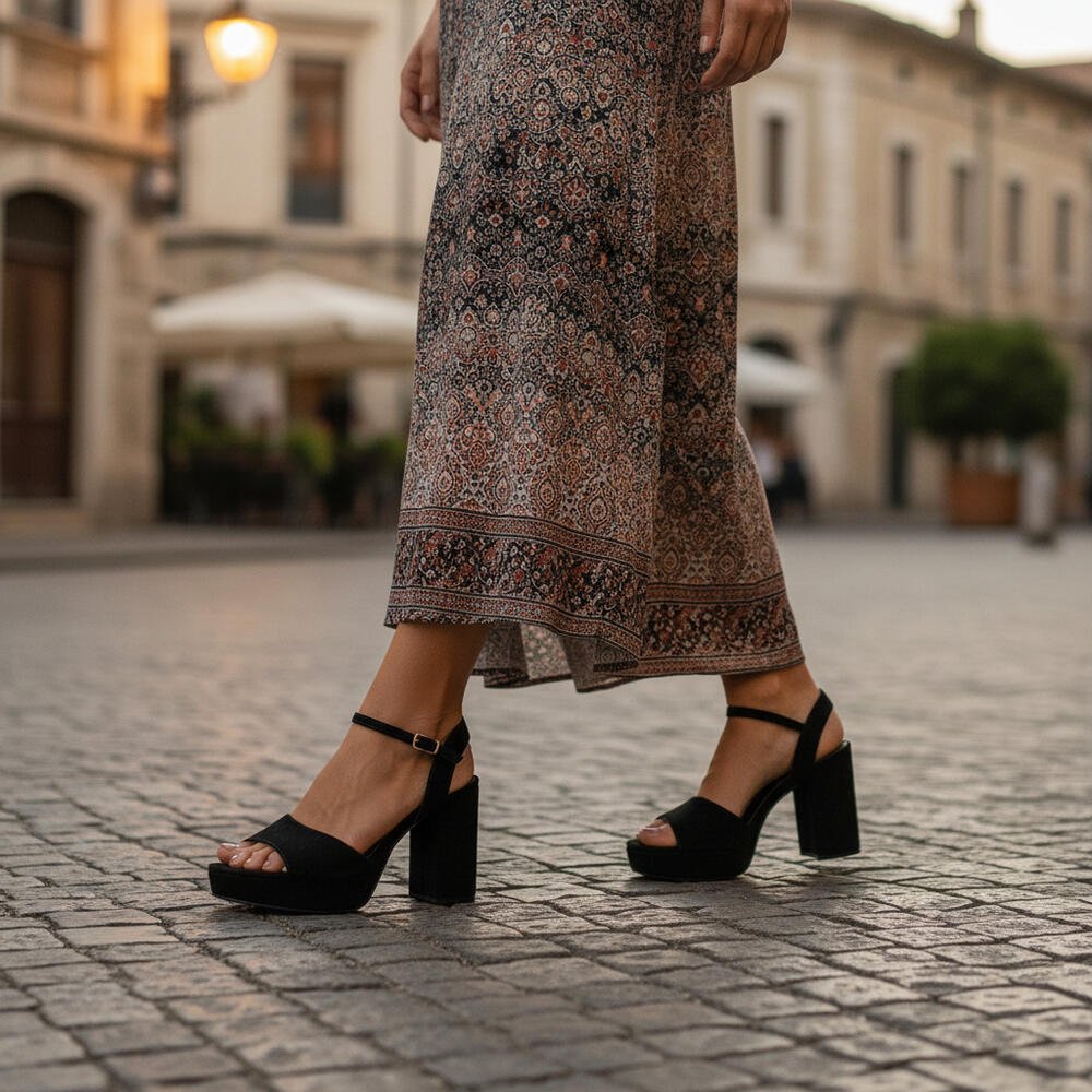 SANDÁLIA FEMININA MEIA PATA VIA MARTE 141006