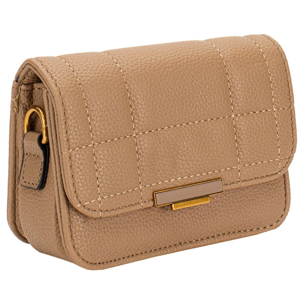 BOLSA FEMININA PEQUENA H.E SX-6033 Bege 3