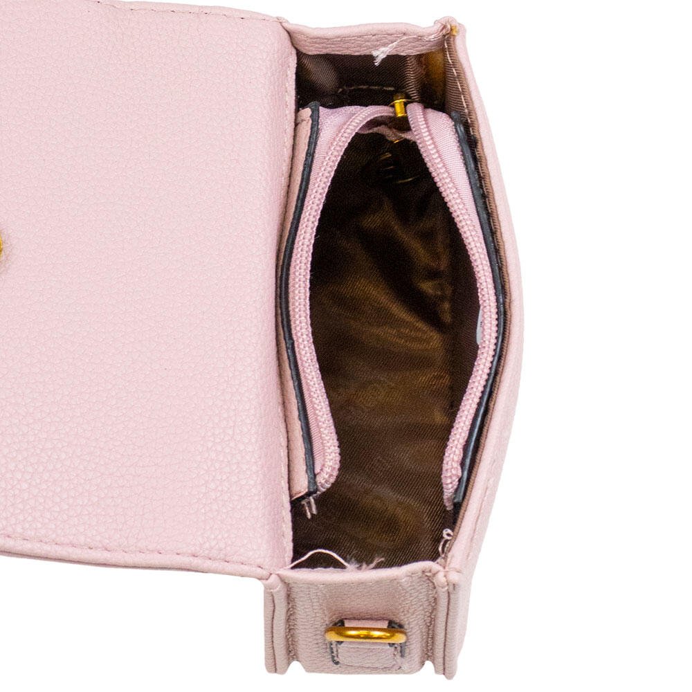 BOLSA FEMININA PEQUENA H.E SX-6033 Bege 5