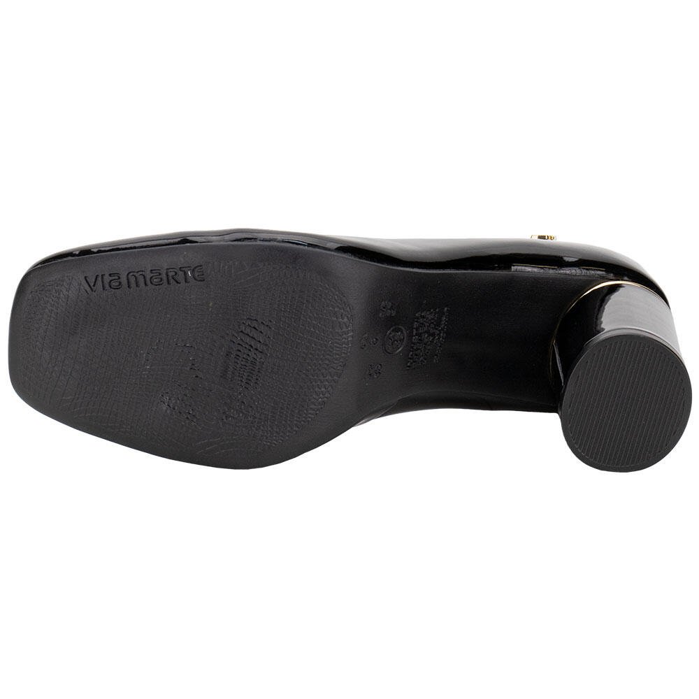 SAPATO FEMININO SALTO GROSSO VIA MARTE 062016 Preto 4