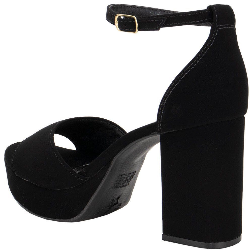 SANDÁLIA FEMININA MEIA PATA VIA MARTE 141025 Preto 3